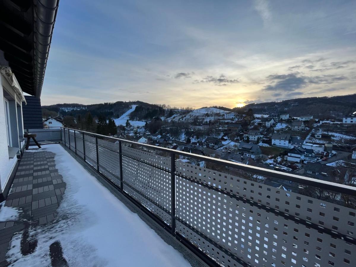 Panoramablick Willingen Schwalefeld Lejlighed Eksteriør billede